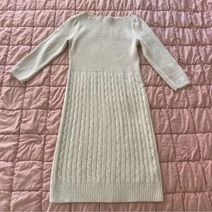 Ralph Lauren Cable Knit Sweater Dress size S